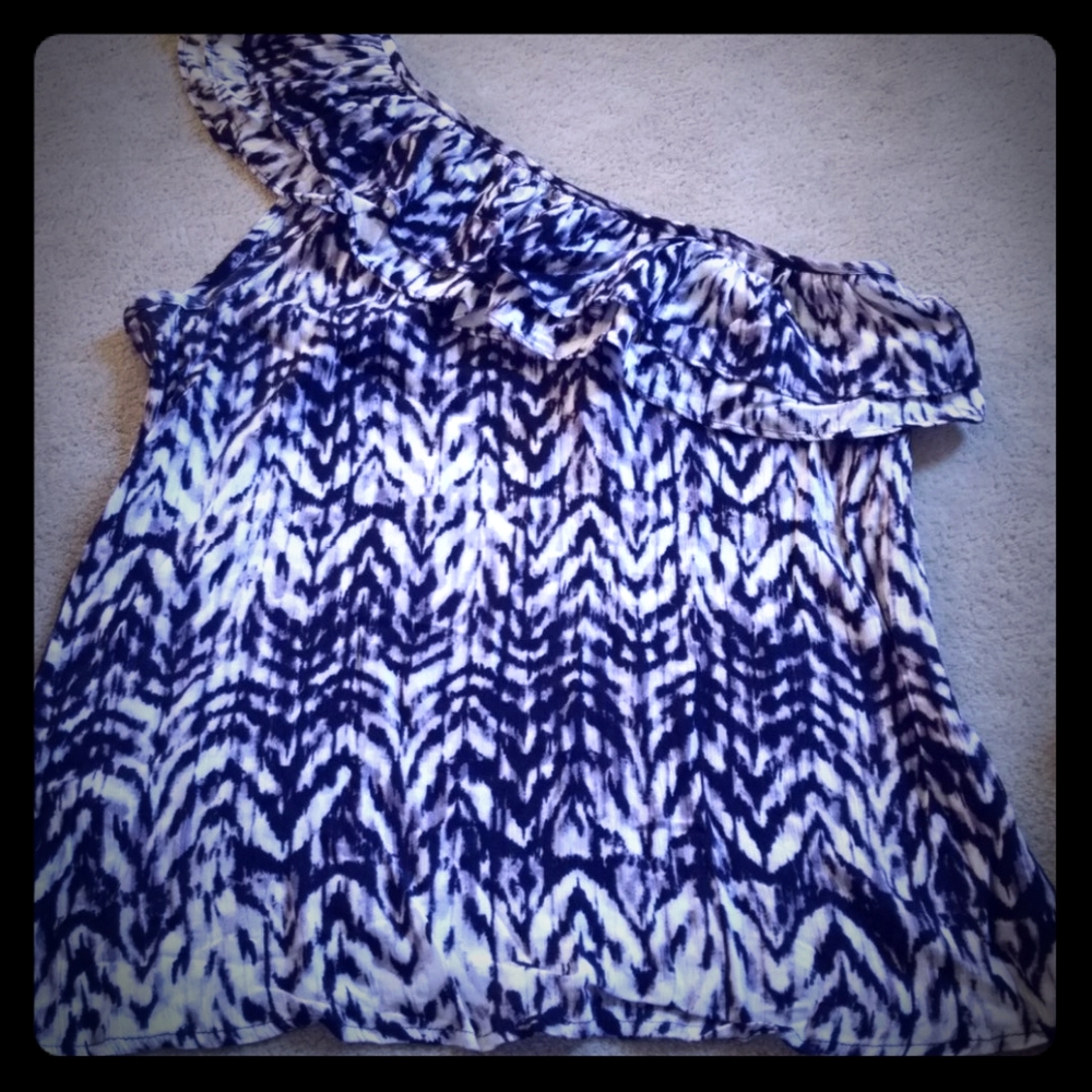 a.n.a. One Shoulder Tank Top